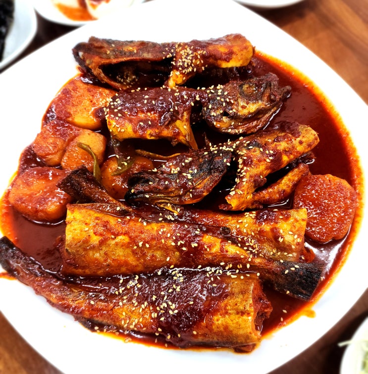  시흥 신천동 맛집 신천역 한결통아구찜 진한 풍미