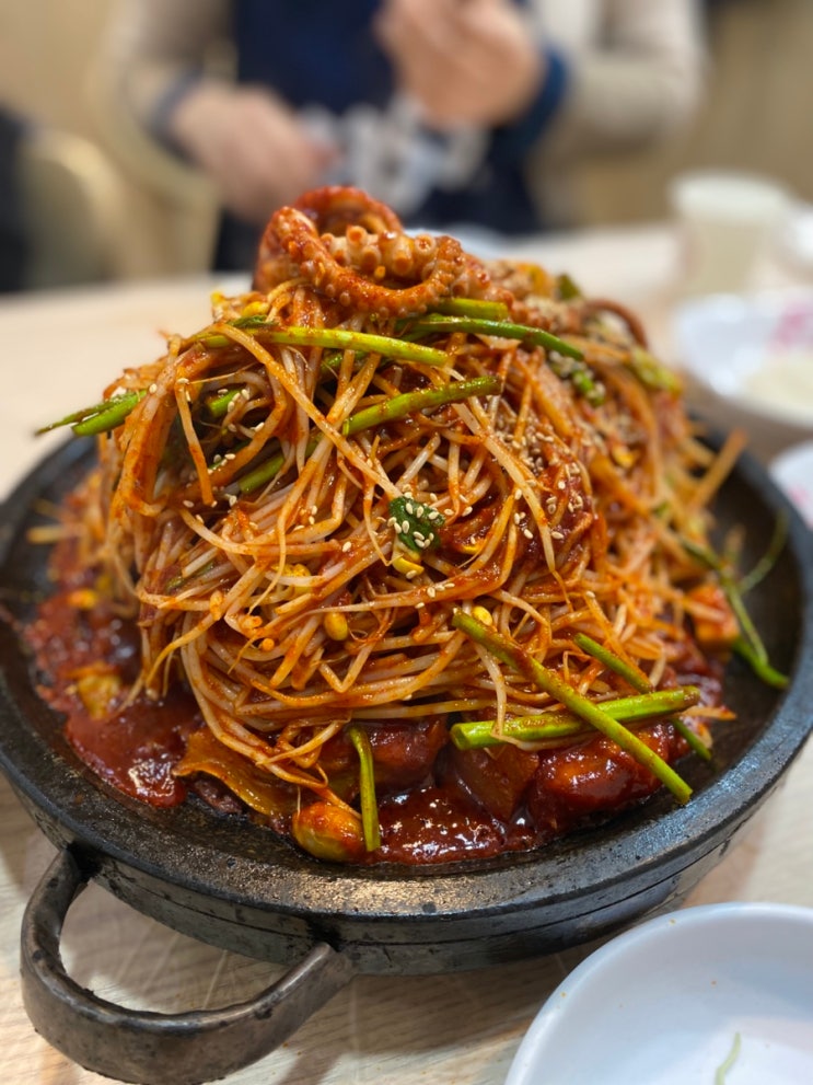  군산 번지농장돌판아구찜 군산현지인맛집 지곡동저녁 군산아구찜맛집 엄마랑저녁