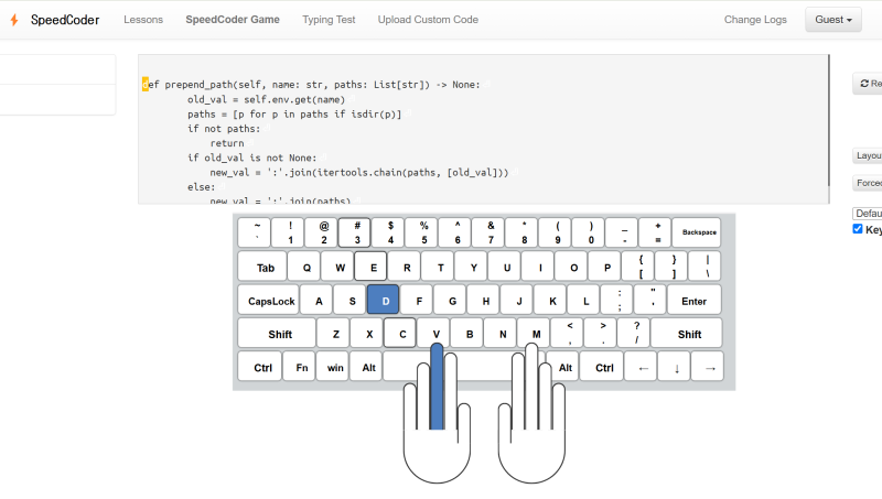 파이썬 코딩 타자 연습 사이트 개발 | Python Typing Master | v1.2(2025-01-20) : 네이버 블로그
