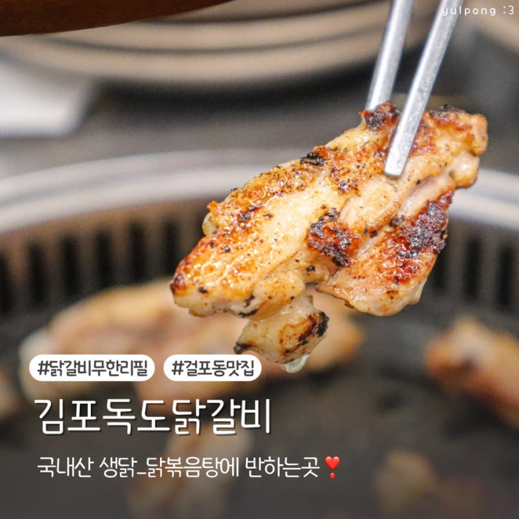  걸포동맛집 독도닭갈비 무한리필로 즐기는 가족외식 추천