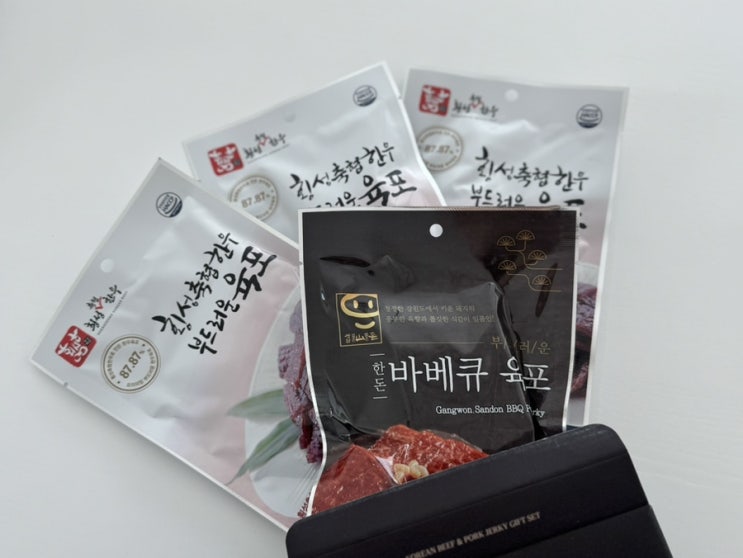 육포선물세트 남녀노소 호불호 없는 간단한 선물 추천