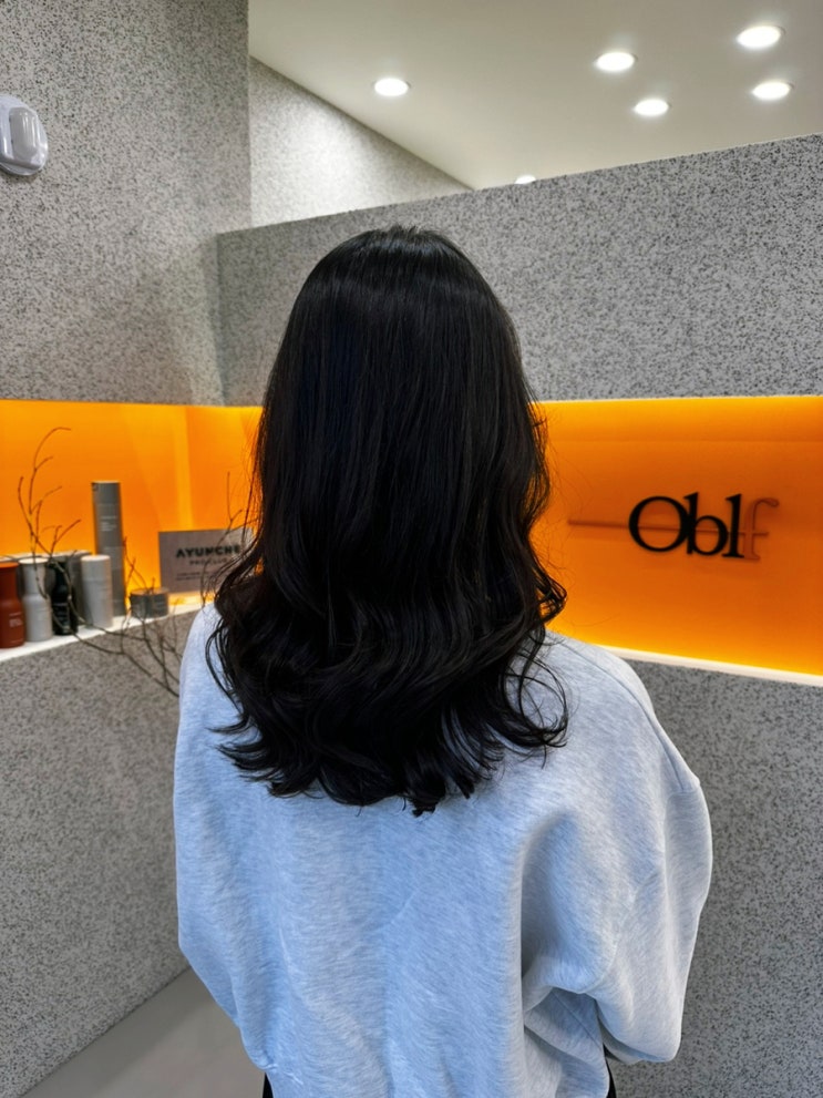  대흥역 미용실 오빌리프 이대점 긴머리 펌, 클리닉 솔직후기