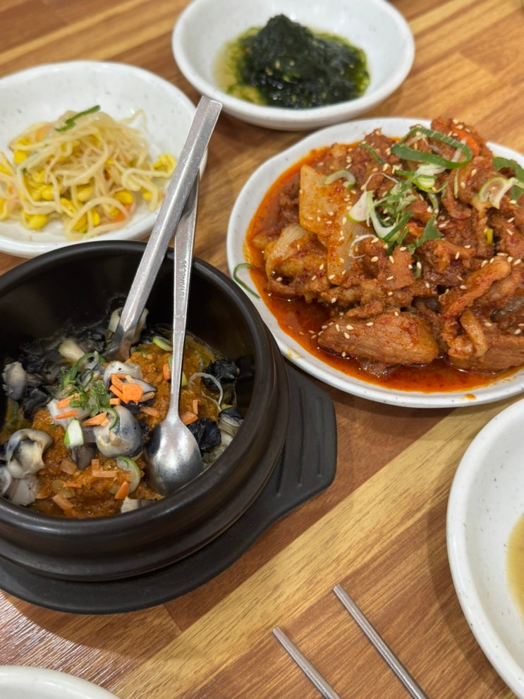  [광주] 가성비 좋은 우렁 쌈밥 맛집추천, 산들애밥상