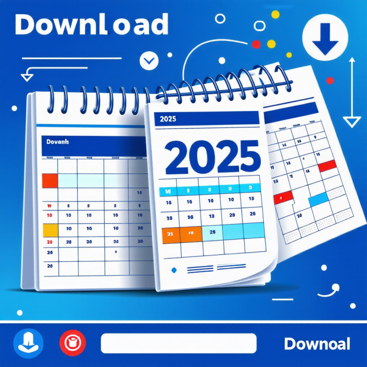  2025년, 당신의 하루를 특별하게 만들 달력은? 숨겨진 기능까지 모두 공개! 2025년 달력 다운로드