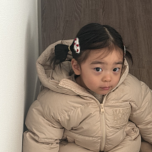 마리떼프랑소와저버 키즈패딩 110사이즈 / 내돈내산 / 34개월 / 등원룩 / 아기 겨울패딩 추천!