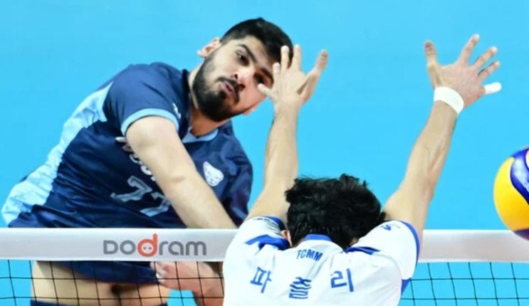 프로배구, '<b>알리</b>·김지한 48점 합작' <b>우리카드</b>, <b>삼성화재</b> 잡고... 