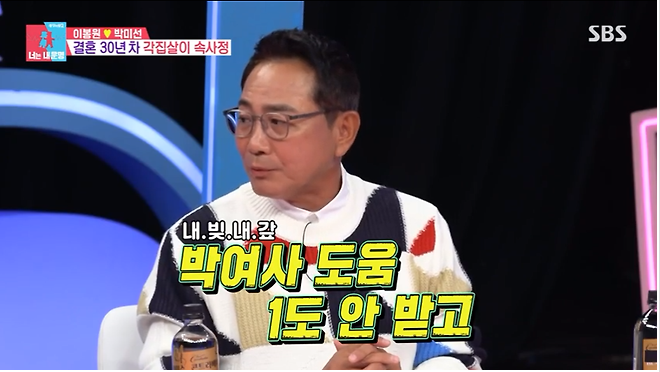 개그맨 <b>이봉원</b> 씨의 <b>7억</b> 원 <b>빚</b> 청산 이야기를 나누어... 