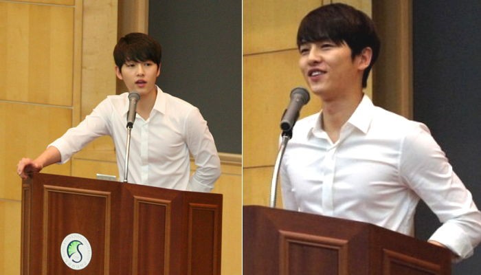 젊은 국회의원 떠올리게 하는 '<b>송중기</b>' <b>대학시절</b> 포스