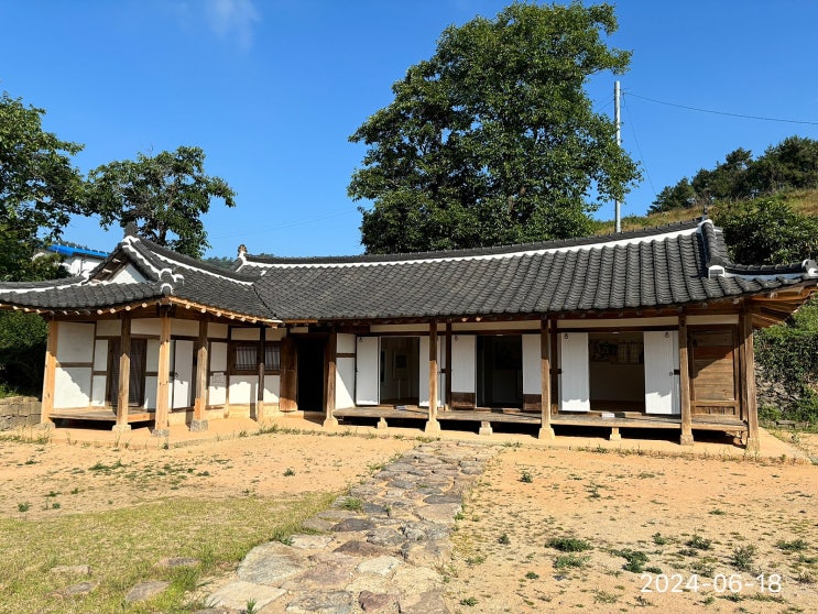  신안 김환기 고택 돌봄활동