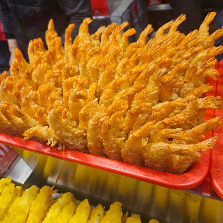  속초 중앙시장 먹거리 추천 맛집 "속초새우아저씨"