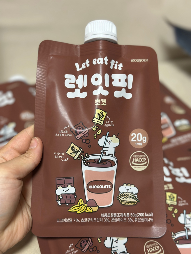  맛있는 단백질쉐이크 추천 렛잇핏 초코 급진급빠