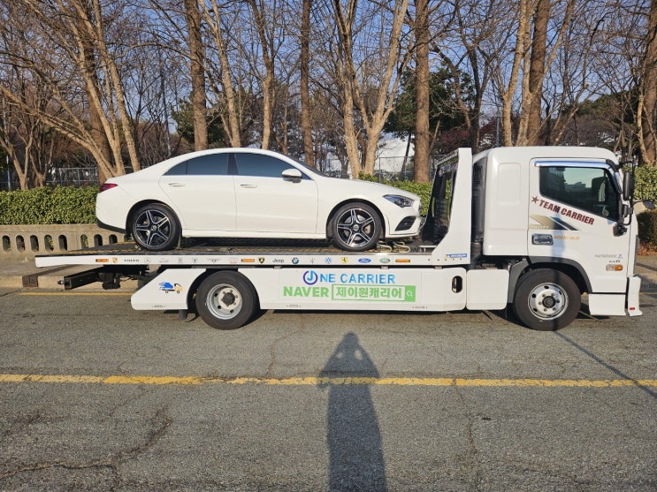   벤츠 GLA 250 4MATIC | 부산 → 인천 캐리어탁송 수출차량 전문 카캐리어 서비스로 완벽한 장거리 수입차 운송 | 제이원캐리어가 책임집니다!