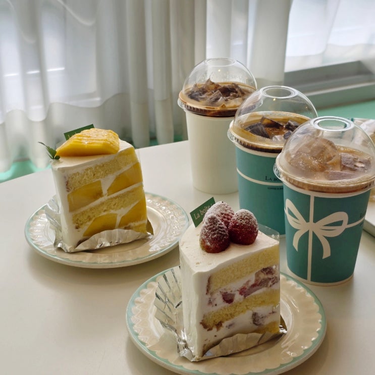  대구 수성구 디저트 카페 라부아뜨엘 케이크 5만원 쓴 후기