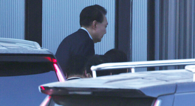 윤석열 <b>대통령 서부지법 영장</b>실질<b>심사</b> 출석
