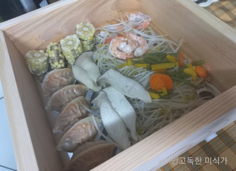 풀무원 트리플 인덕션 쿠커 편백나무찜기 리뷰, 주의할 점