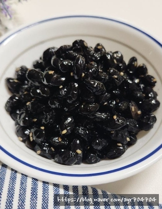 서리태 검정콩조림 만들기, 달콤짭짤한 집밥 밑반찬 콩자반 레시피