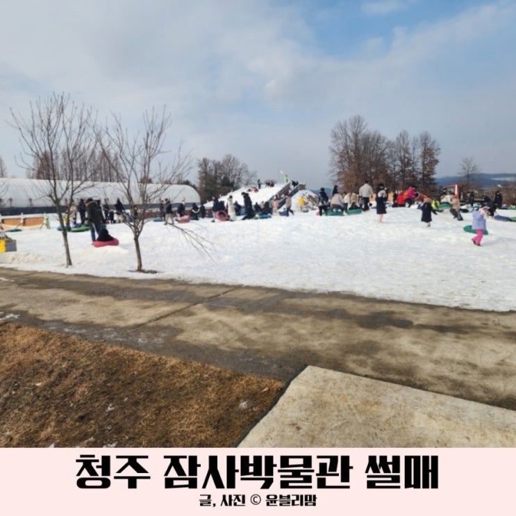  청주 잠사박물관 썰매 키즈카페 아이랑 가볼만한곳