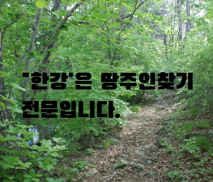  토지주인이 사망하게 되면 그 토지는.