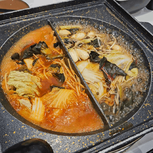  부산 사직동샤브샤브 맛집 편백찜까지 한 번에 즐기 샤브테이 사직점