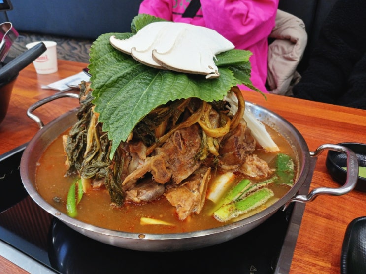  김포맛집 사우동맛집 팔미정 소문난감자탕