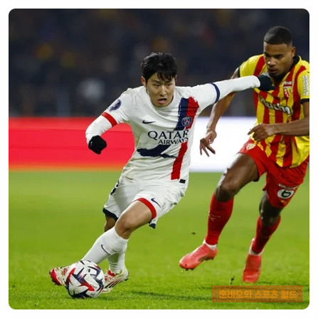" <b>이강인</b>, 동점골 기점 패스+완벽 활약…<b>PSG</b>, <b>랑스전</b> 2-1... 