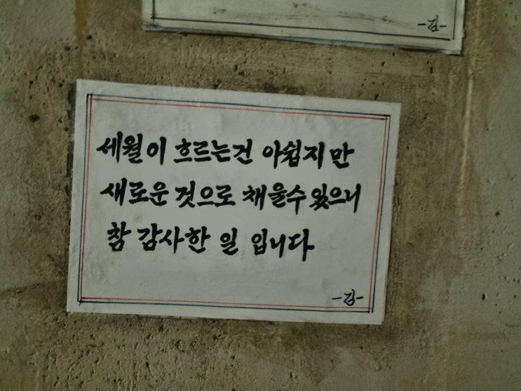  세월의 흐름 속에서 나를 돌아보는 일기