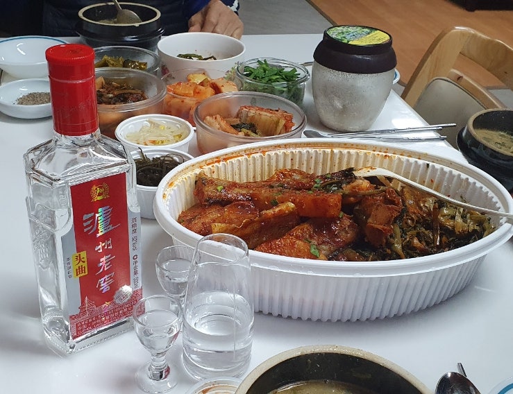  [백주] 노주노교 두곡(瀘州老窖 头曲) & 코다리 조림