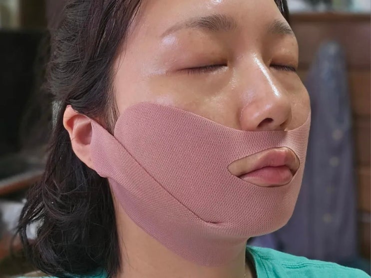  티에임 리프팅밴드 쳐진 얼굴이 브이라인을 만들어 주세요