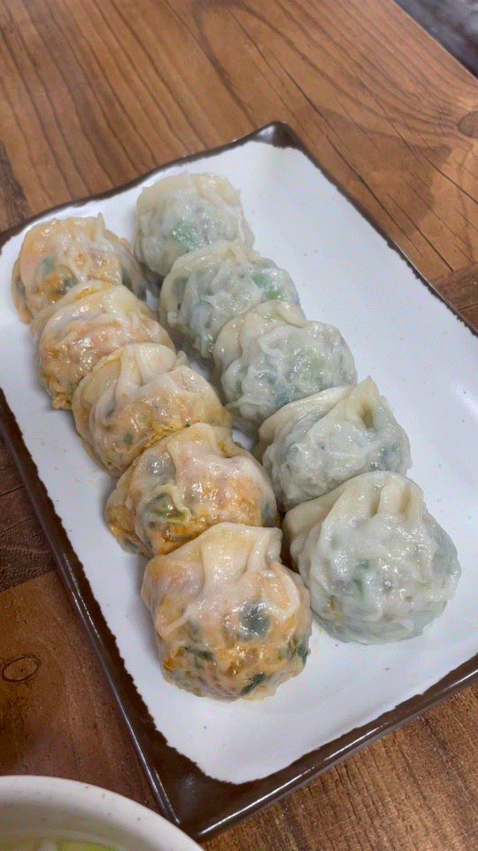 작전시장 맛집 찐만이네 수제만두 맛있다:)