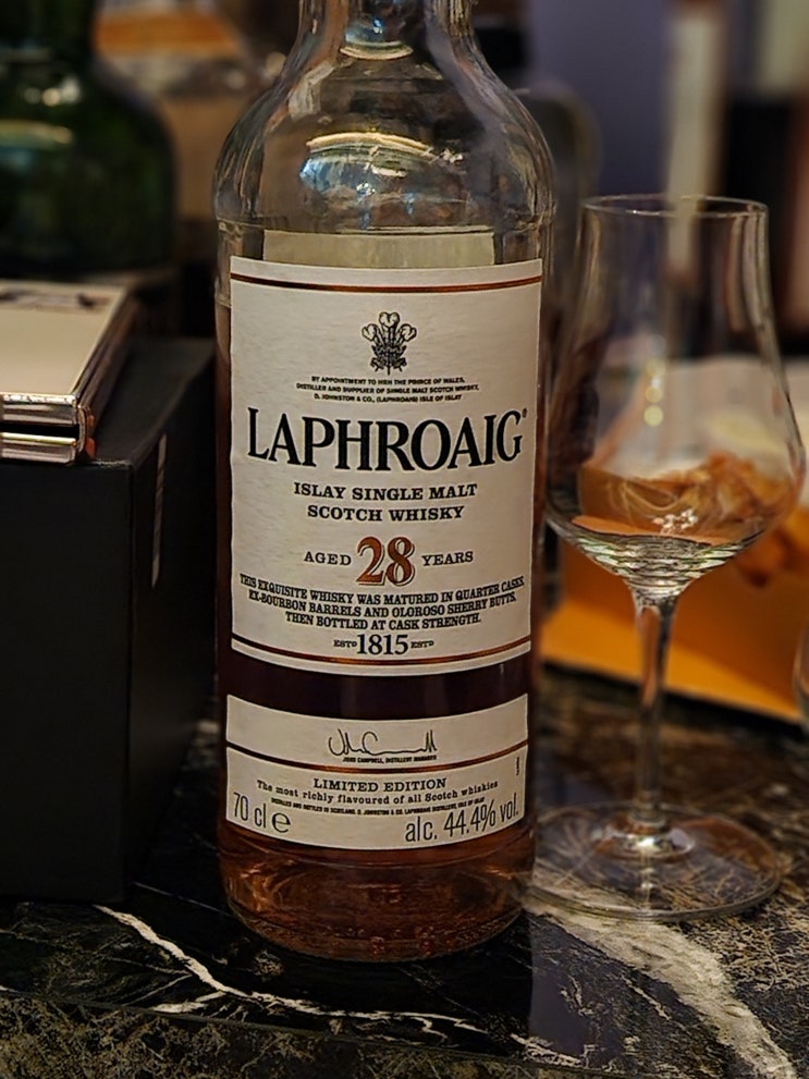  라프로익 28 리뷰 (laphroaig 28 review)