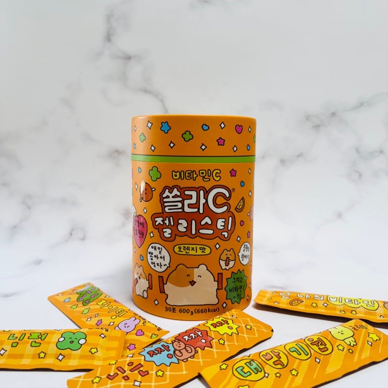 비타민C 추천 고려은단 최고심 비타민C 쏠라C 젤리스틱