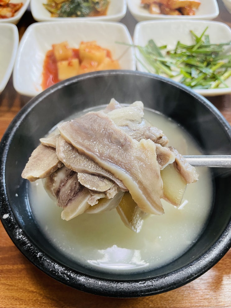  부산 반여동 소머리국밥 제대로다.
