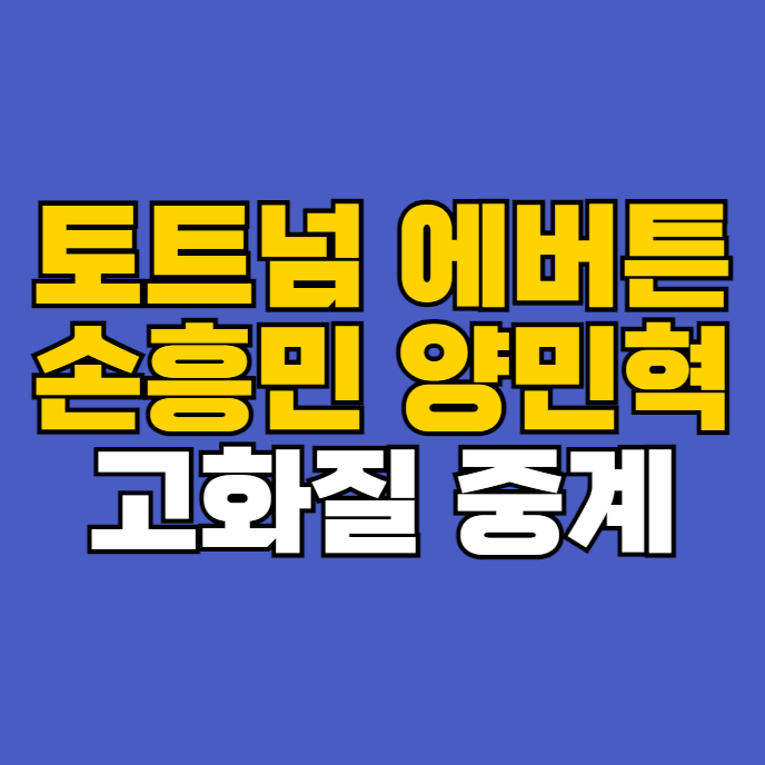 <b>에버턴</b> FC <b>토트넘</b> 홋스퍼 FC... 해외축구 <b>손흥민 양민혁</b>... 