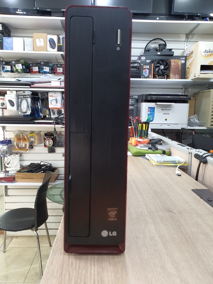  방서동컴퓨터수리 LG A75CV 본체 SSD불량 삼성 EVO 870 500G 교체