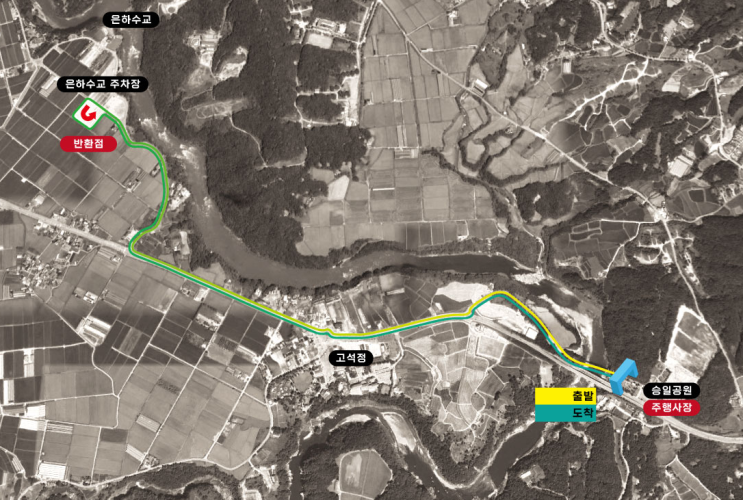  철원 똥바람 알통구보대회 6.32km (누적:25.39km)