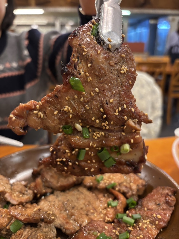 광주 북구 용두동 식물원이 있는 숯불갈비, 화덕피자 맛집 [초유지]
