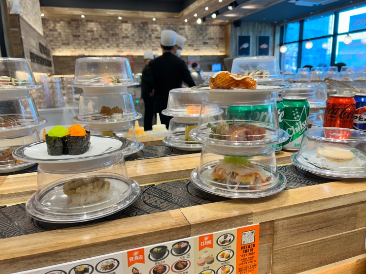  부평 가성비 회전초밥 맛집추천 미카도스시 부평시장역점