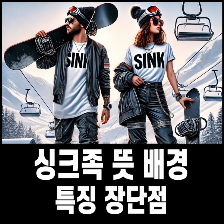  싱크족 뜻 배경 특징 장단점