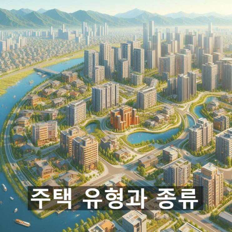  도시형 생활주택 등 한국에서 법령에 기반을 둔 주택의 유형과 종류
