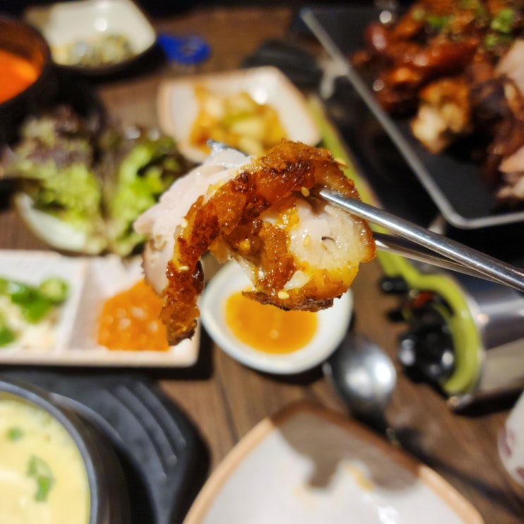  구월동 족발은 유신불족발이지! 오랜만에 방문한 내돈내산 후기/후라이드족발, 불족발