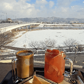  [광주/북구] 무등산&영산강 뷰 좋은 용전동 카페 카페더뷰 로스터리