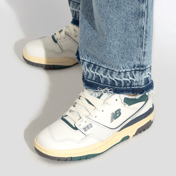  뉴발란스 550 그린 사이즈 데일리 여자 신발 추천