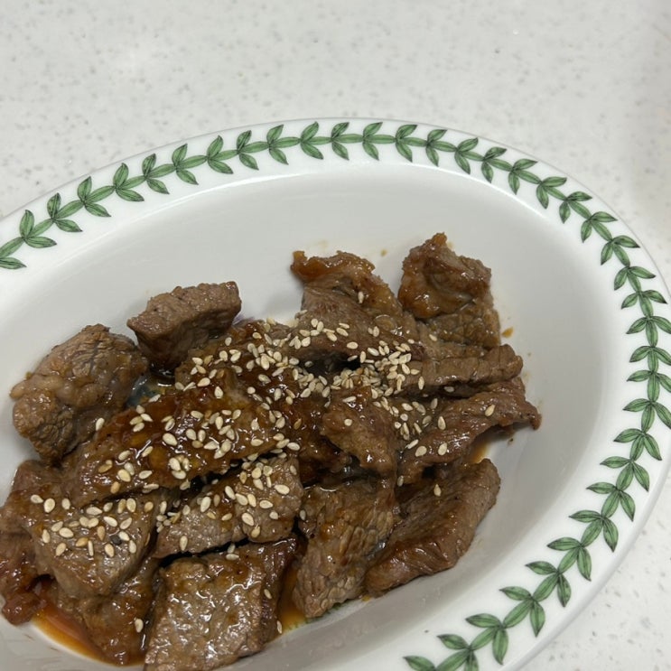  코스트코 꽃갈비살로 마늘양념 갈비 만드는 법