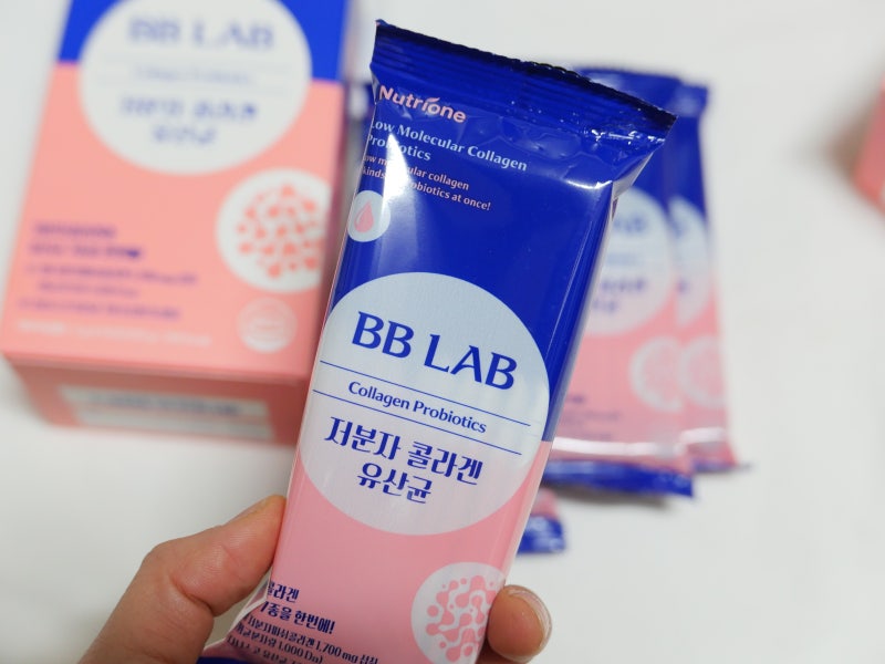 비비랩 저분자 콜라겐 유산균 맛