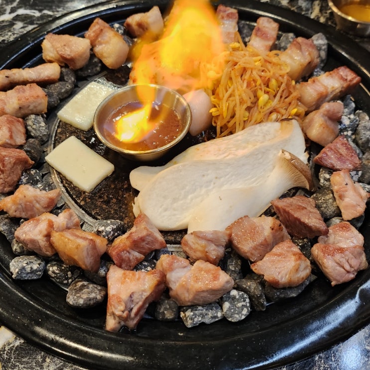  미사 삼겹살 맛집 굴래 육즙 터져요