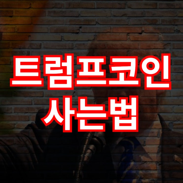  트럼프코인 사는법 거래소