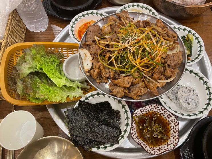정성스런 집밥 맛볼 수 있는 정자역맛집 할머니의부뚜막 정자직영점