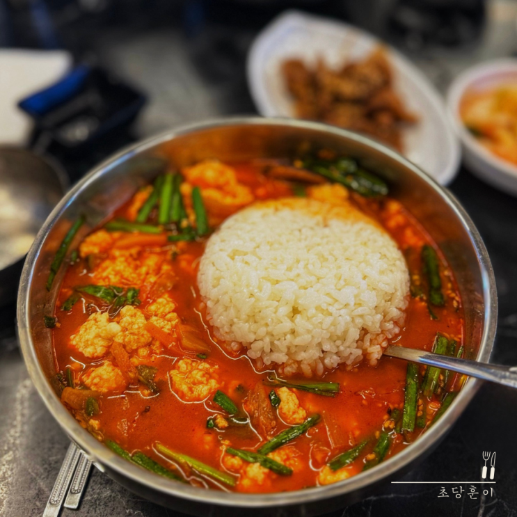  강릉 짬뽕순두부 내돈내산 점심 해장 맛집 초당훈이순두부짬뽕