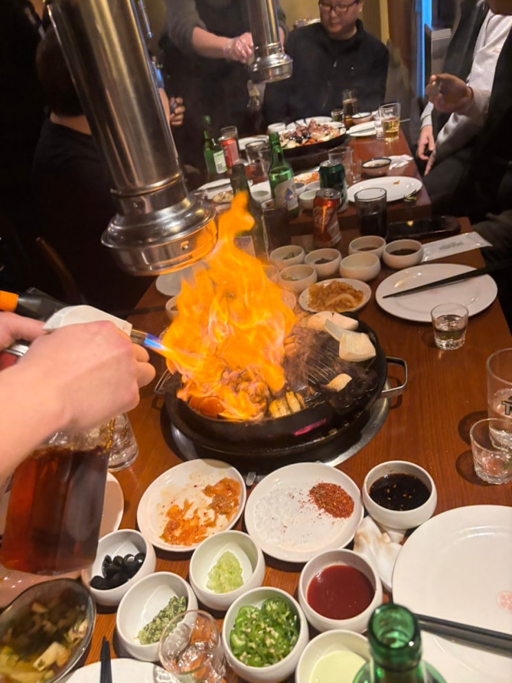  램퀴진에서 신년회를..