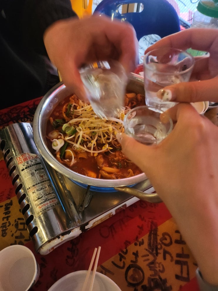  둔산동술집 분위기 핫한 동백야시장